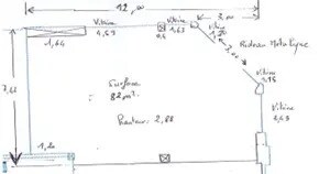 Local commercial dans Creutzwald à louer - Plan d’étage – Image 3 sur 3