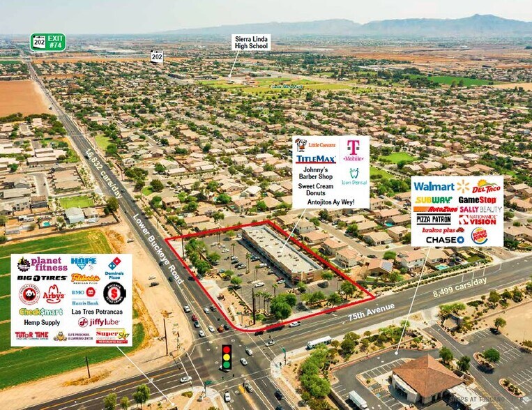 7435 W Lower Buckeye Rd, Phoenix, AZ à louer - Photo de l’immeuble – Image 3 sur 6
