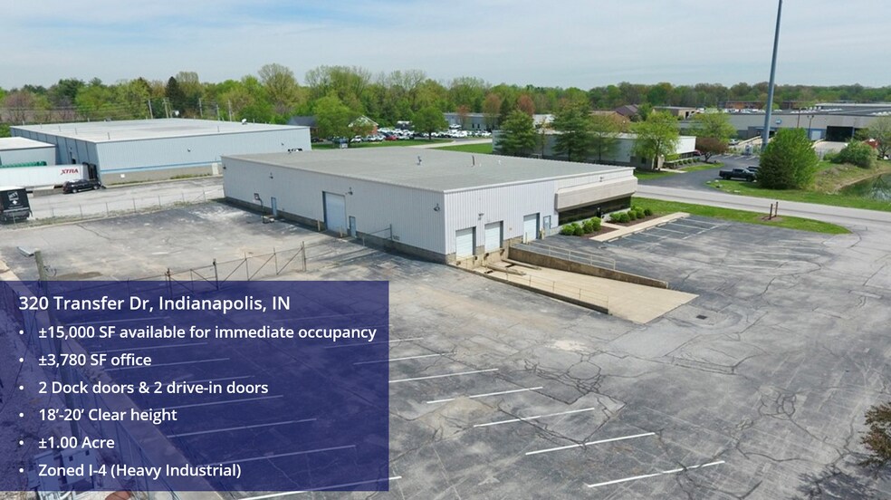 235 Transfer Dr, Indianapolis, IN à louer - Photo de l’immeuble – Image 3 sur 5