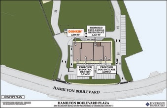 2901 Hamilton Blvd, South Plainfield, NJ à louer Plan de site– Image 1 sur 1