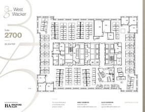 35 W Wacker Dr, Chicago, IL à louer Plan d’étage– Image 1 sur 3