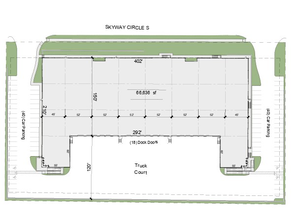 3110 Skyway Cir S, Irving, TX à louer - Plan de site – Image 3 sur 3