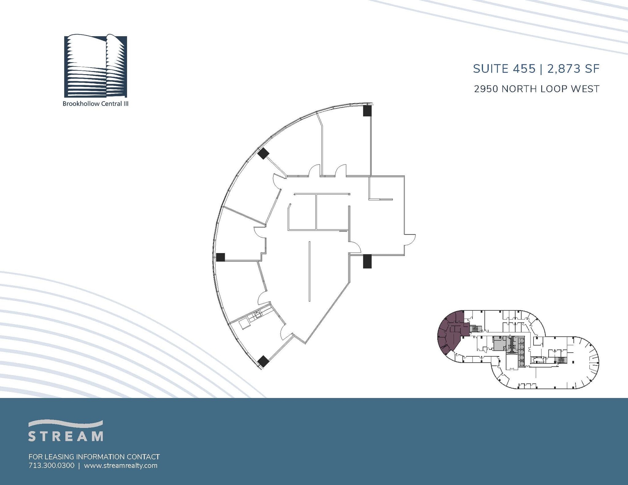 2950 N Loop Fwy W, Houston, TX à louer Plan d’étage– Image 1 sur 1