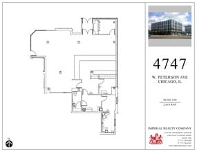 4747 W Peterson Ave, Chicago, IL à louer Plan de site– Image 1 sur 10