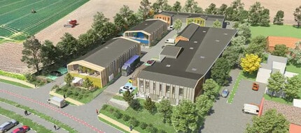 VILLENEUVE-D'ASCQ - VUE AÉRIENNE  vue de carte