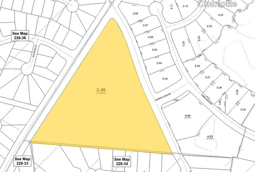 8145 Ardrey Kell Rd, Charlotte, NC à louer - Plan cadastral – Image 2 sur 5