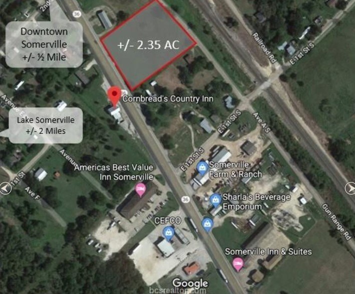 17901 TX-36, Somerville, TX à vendre - Photo principale – Image 1 sur 3