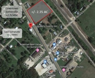 Plus de détails pour 17901 TX-36, Somerville, TX - Terrain à vendre