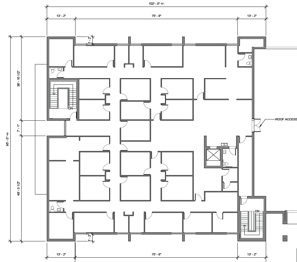 900-950 N Porter Ave, Norman, OK à vendre Plan d’étage– Image 1 sur 7