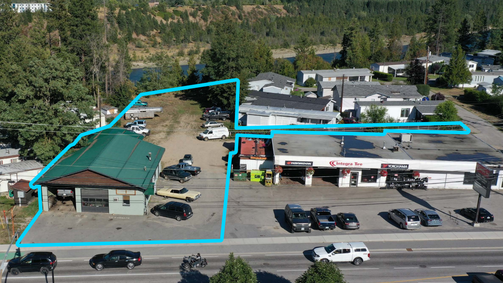 1501 Columbia Av, Castlegar, BC à vendre - Plan de site – Image 1 sur 3