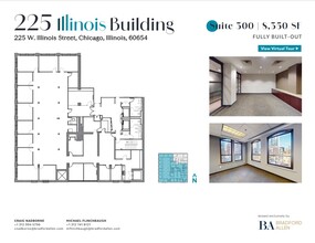 225 W Illinois St, Chicago, IL à louer Plan d’étage– Image 1 sur 11