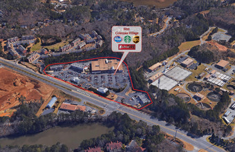 900 Marietta Hwy, Roswell, GA - VUE AÉRIENNE  vue de carte