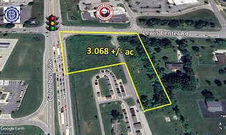 Plus de détails pour 6519 Columbus Pike, Lewis Center, OH - Terrain à vendre