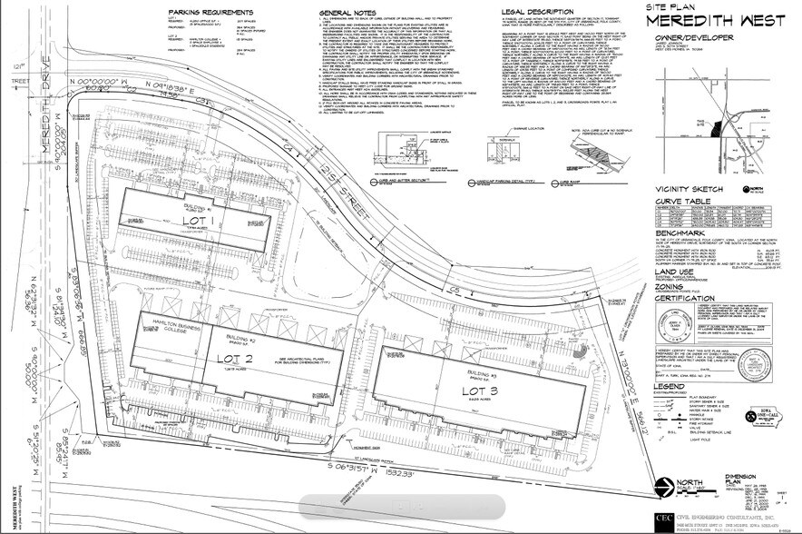 4651-4677 121st St, Urbandale, IA à louer - Plan de site – Image 2 sur 9