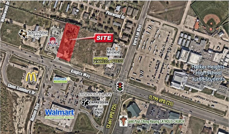 921 Knight's Way way, Harker Heights, TX à vendre Aérien– Image 1 sur 2