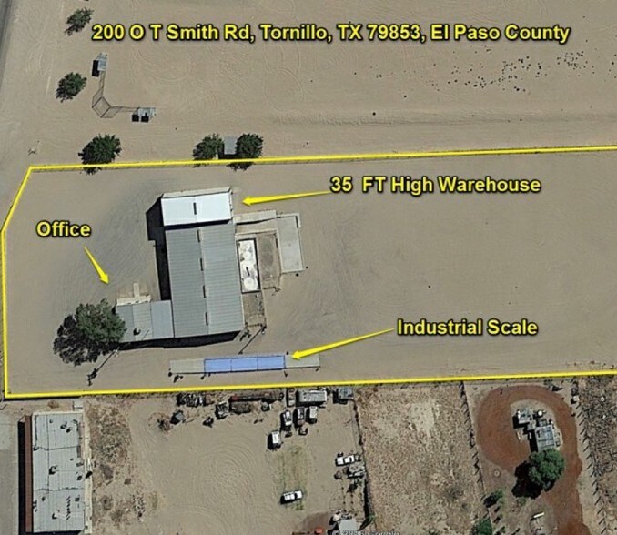 200 O T Smith Rd, Tornillo, TX à vendre - Photo principale – Image 1 sur 38