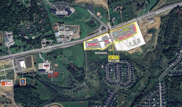 Route 228 Weatherburn Dr, Valencia, PA - VUE AÉRIENNE vue de carte