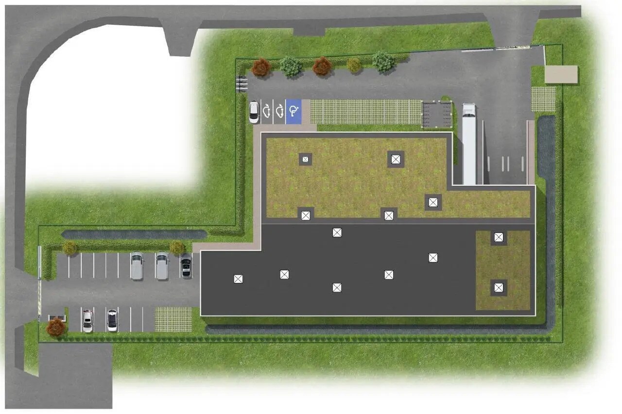 Local d’activités dans Trappes à louer Plan d’étage– Image 1 sur 4