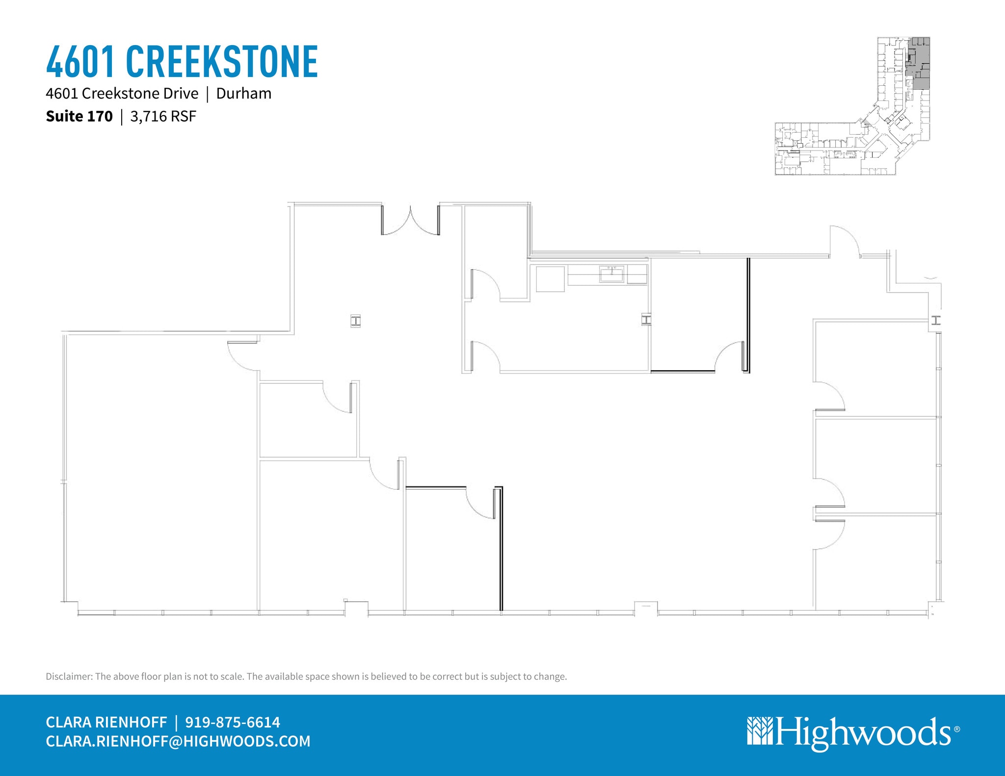 4601 Creekstone Dr, Durham, NC à louer Plan d’étage– Image 1 sur 1