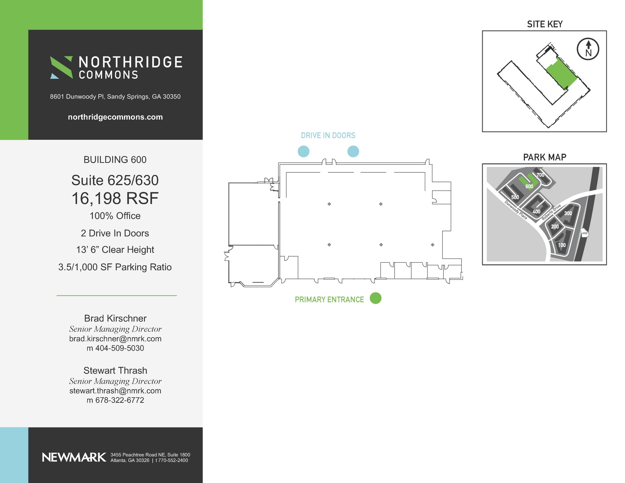 8601 Dunwoody Pl, Sandy Springs, GA à louer Plan d’étage– Image 1 sur 1
