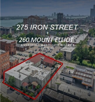 Plus de détails pour 275 Iron St, Detroit, MI - Local d’activités à vendre