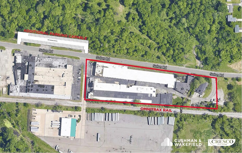 24350-24500 Solon Rd, Bedford Heights, OH à vendre - Aérien – Image 2 sur 7