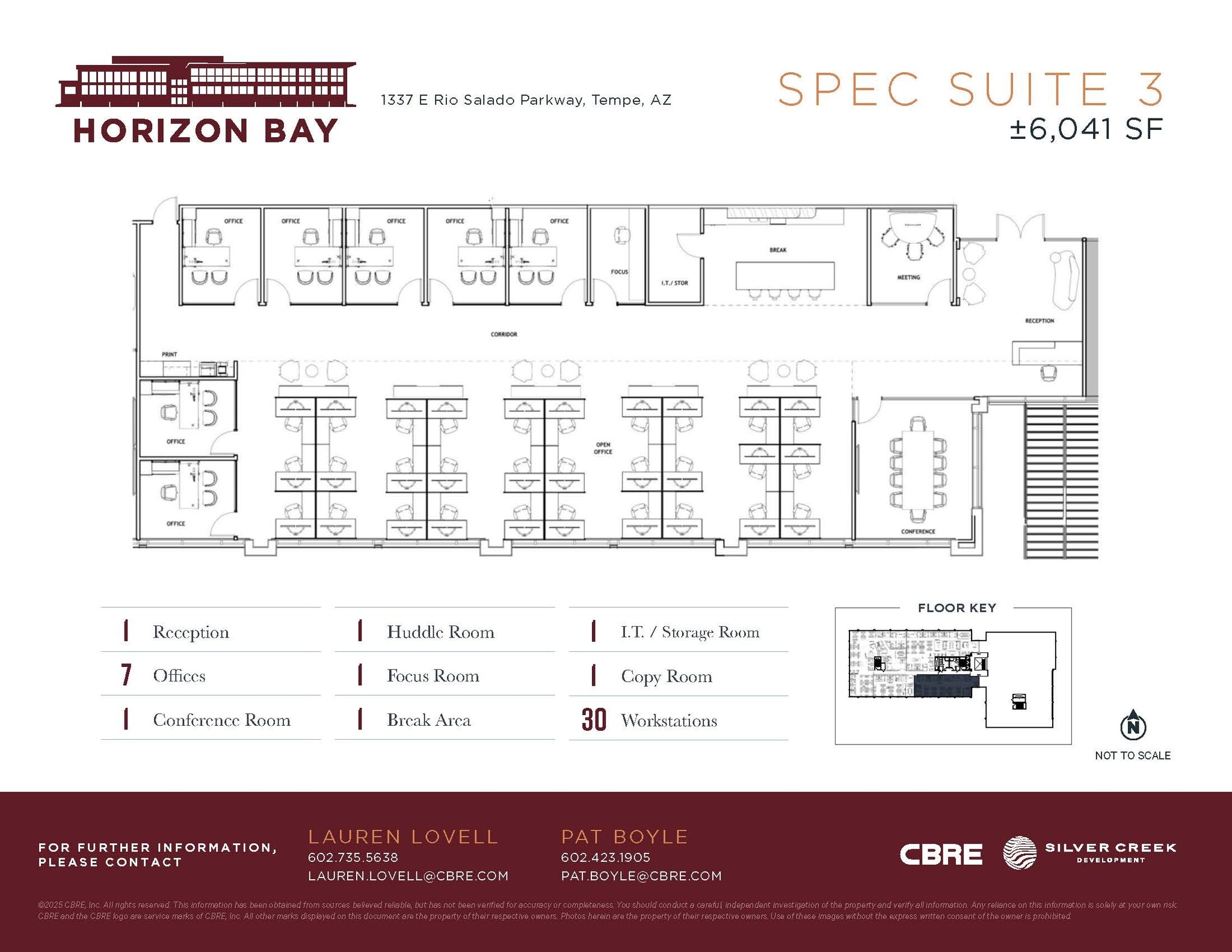 1337 E Rio Salado Parkway, Tempe, AZ à louer Plan d’étage– Image 1 sur 1