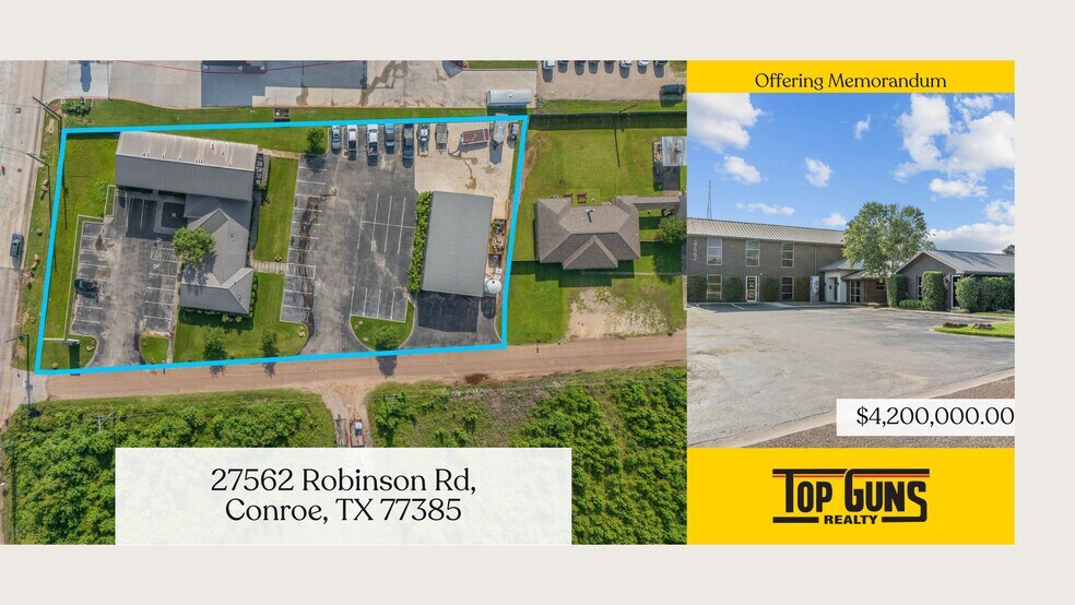27562 Robinson Rd, Conroe, TX à vendre - Photo de l’immeuble – Image 2 sur 45