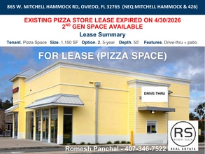 865 W Mitchell Hammock Rd, Oviedo, FL à louer Photo de l’immeuble– Image 1 sur 7