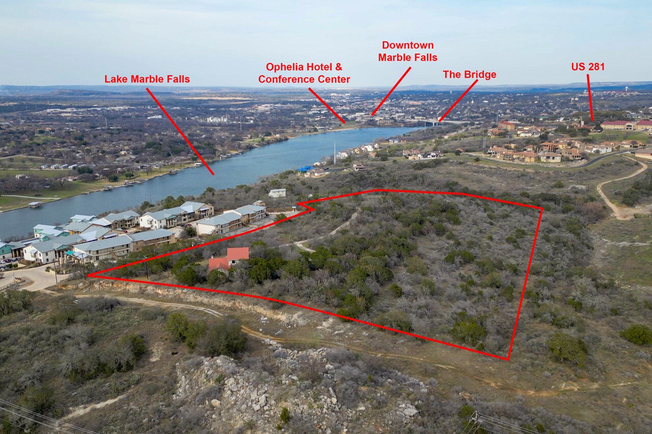 103 Palmie Ln, Marble Falls, TX à vendre Aérien– Image 1 sur 49