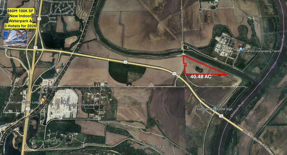 La Platte Rd, Bellevue, NE à vendre - Aérien – Image 2 sur 6