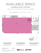 5440 N Cumberland Ave, Chicago, IL à louer Plan d’étage– Image 1 sur 1