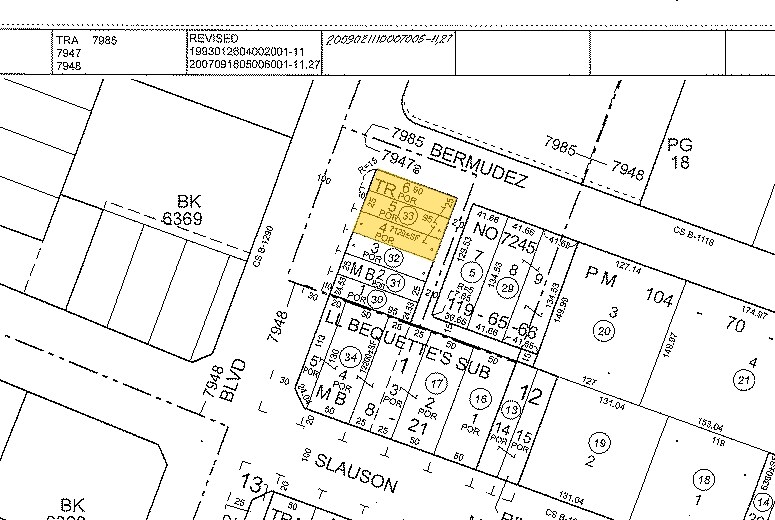 9006 Bermudez St, Pico Rivera, CA à louer - Plan cadastral – Image 2 sur 2