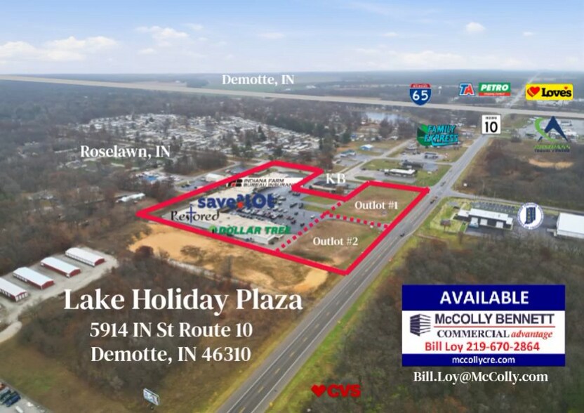 5914 W State Road 10, Demotte, IN à vendre - Aérien – Image 3 sur 7
