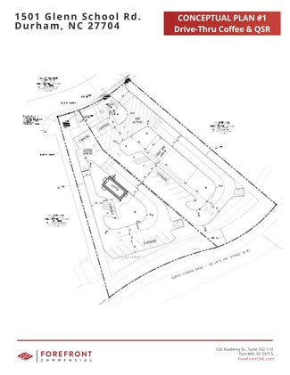 Plus de détails pour 1501 Glenn School Rd, Durham, NC - Terrain à louer