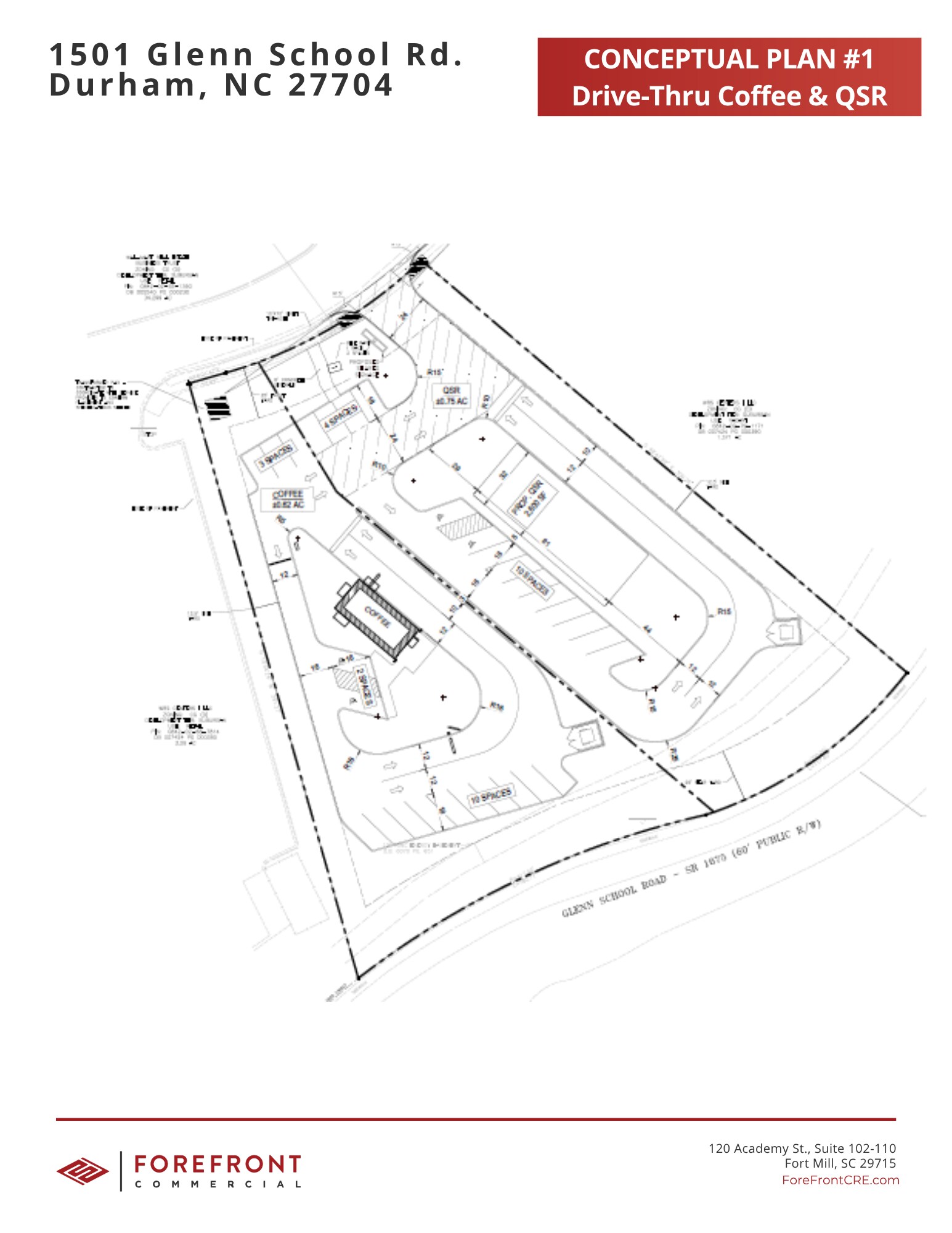 1501 Glenn School Rd, Durham, NC à louer Photo principale– Image 1 sur 5