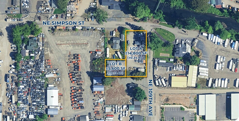 10820 NE Simpson St, Portland, OR à vendre - Aérien – Image 2 sur 4