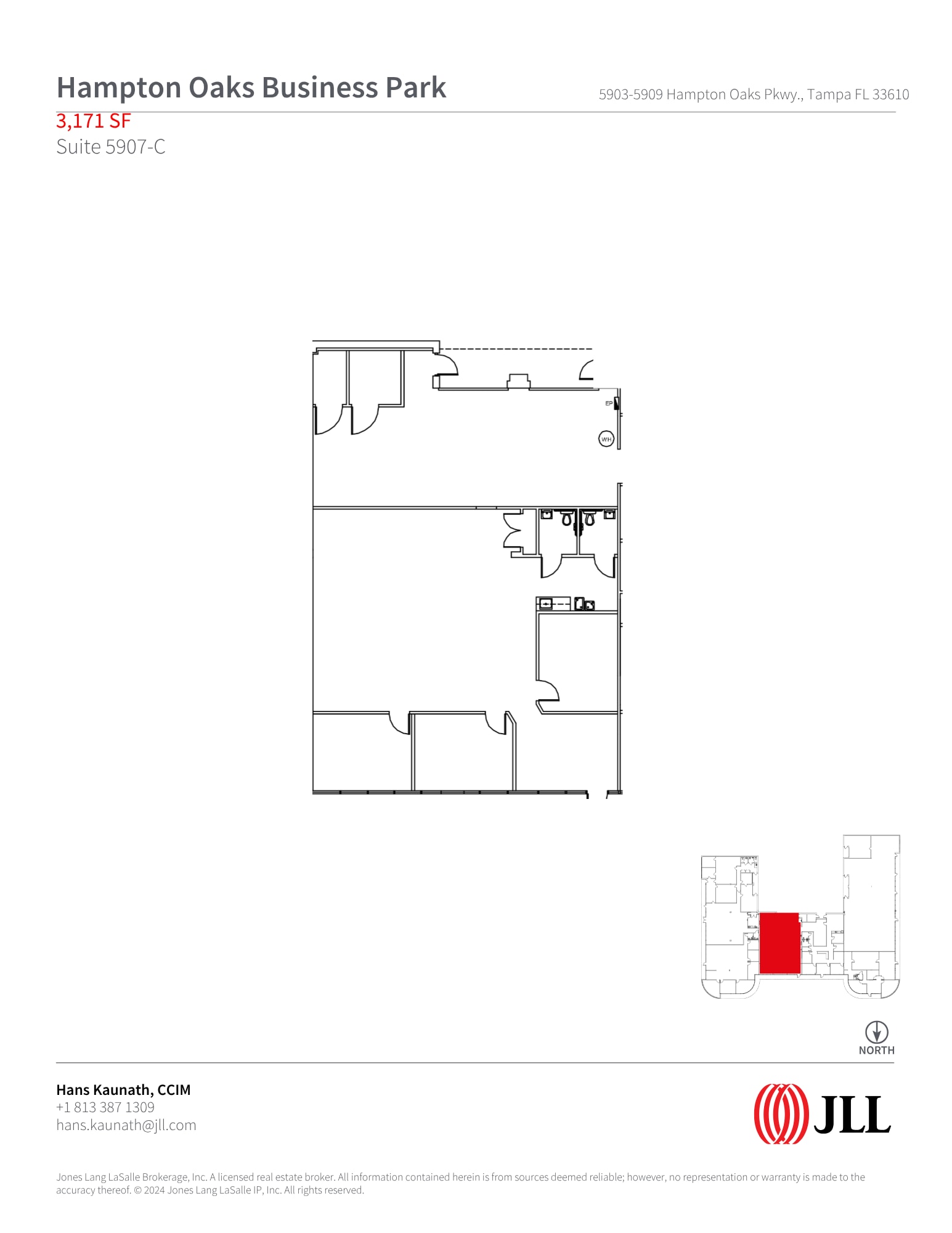 5909 Hampton Oaks Pky, Tampa, FL à louer Photo intérieure– Image 1 sur 3