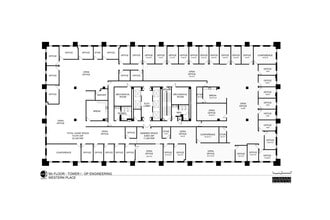 6100 Western Pl, Fort Worth, TX à louer Plan de site– Image 1 sur 1