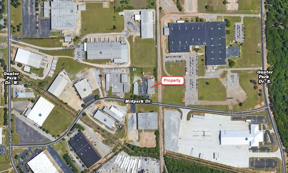 2540 Midpark Rd, Montgomery, AL à louer - Aérien – Image 3 sur 4