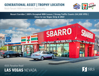 Plus de détails pour 4501 Paradise Rd, Las Vegas, NV - Local commercial à vendre