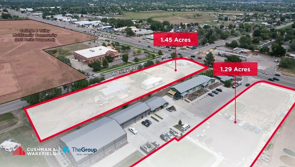 6629 & 6641 S College Ave, Fort Collins, CO à vendre - Photo de l’immeuble – Image 1 sur 1
