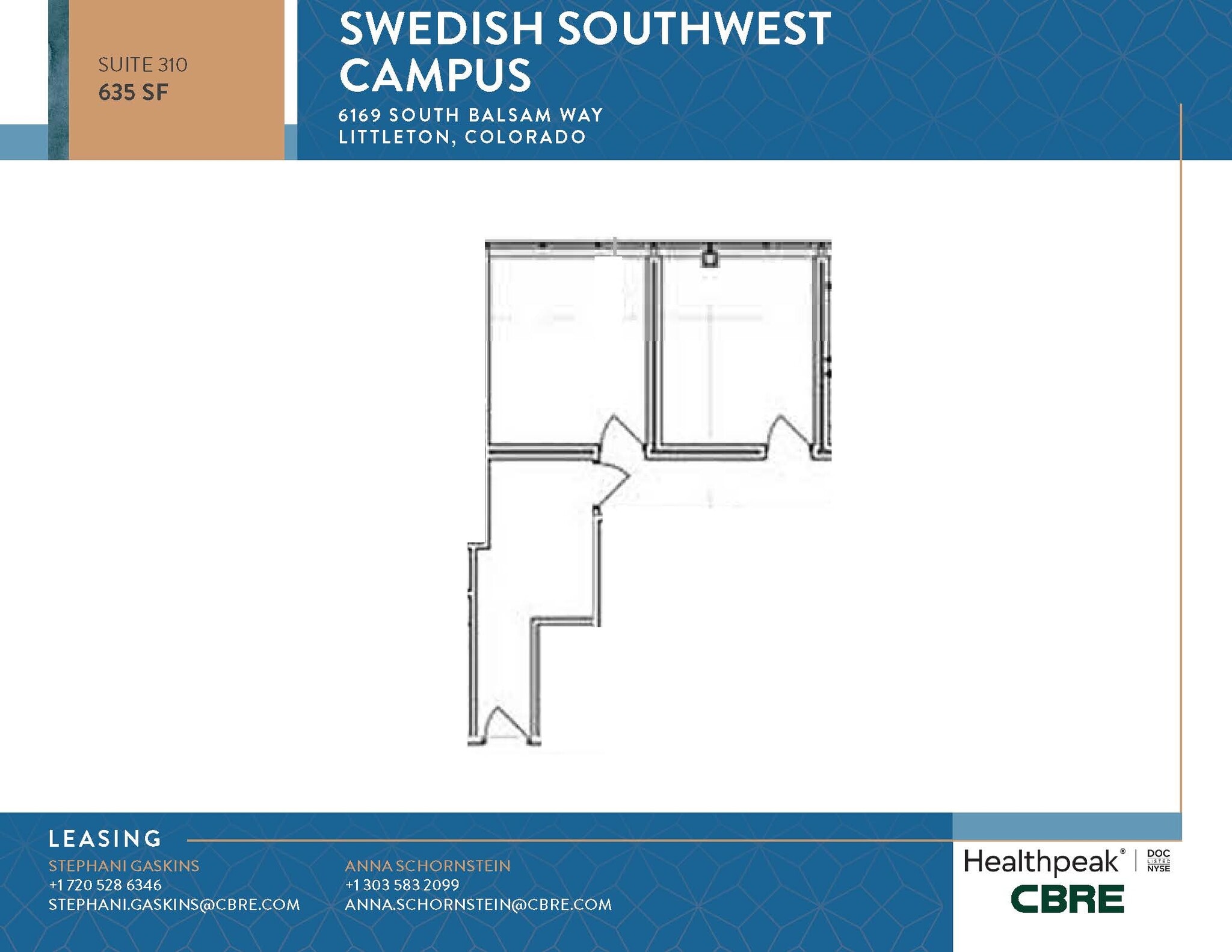 6179 S Balsam Way, Littleton, CO à louer Plan d’étage– Image 1 sur 2