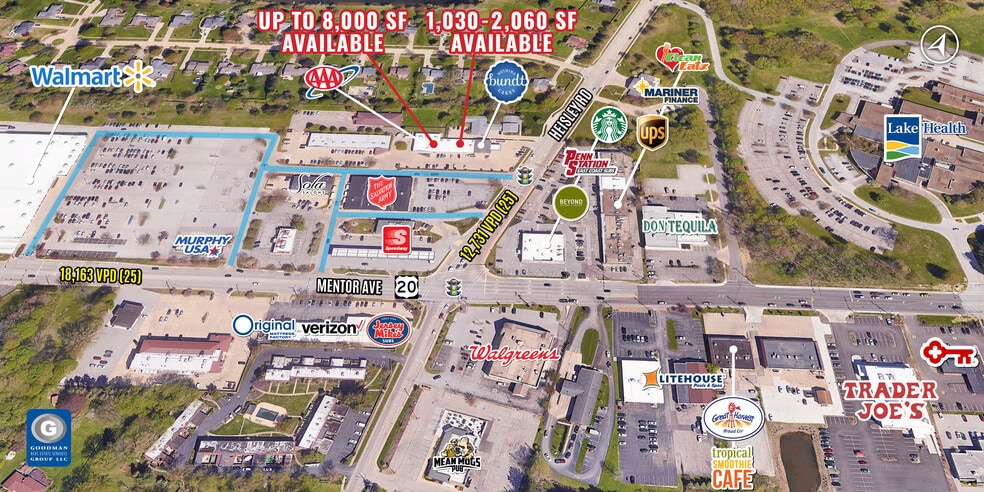 6986-6990 Heisley Rd, Mentor, OH à louer - Aérien – Image 2 sur 5