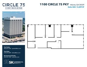 900 Circle 75 Pky SE, Atlanta, GA à louer Plan de site– Image 1 sur 1