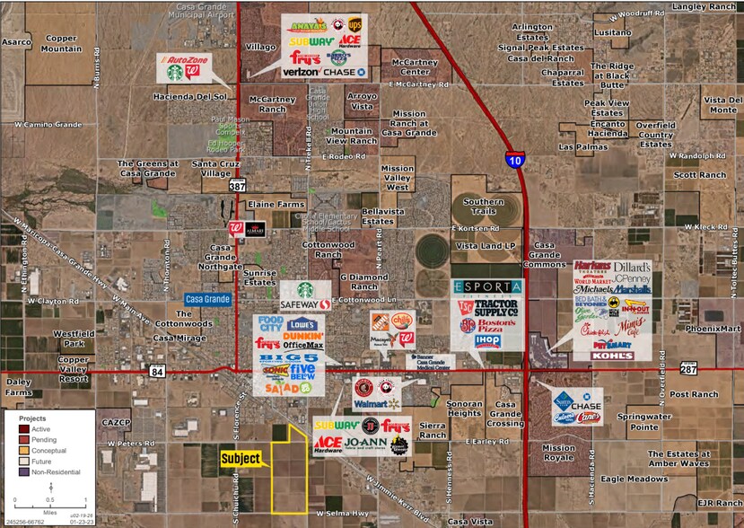 NWC Selma Hwy & Trekell Road, Casa Grande, AZ à vendre - Photo de l’immeuble – Image 2 sur 4