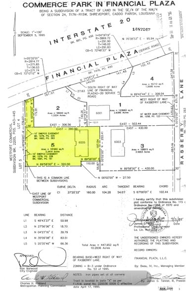 6009 Financial Plz, Shreveport, LA à vendre - Plan cadastral – Image 2 sur 22