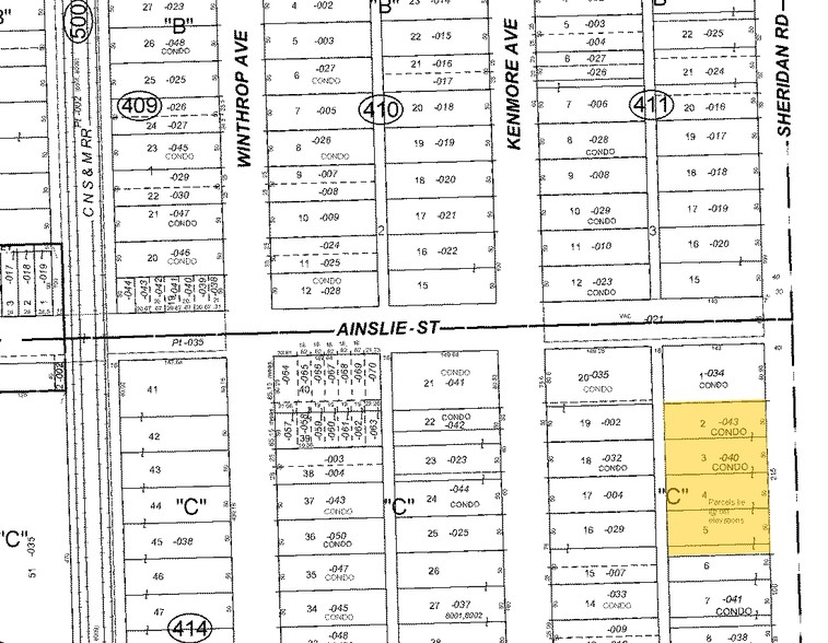 4848 N Sheridan Rd, Chicago, IL à vendre - Plan cadastral – Image 2 sur 43