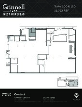 1435 W Morehead St, Charlotte, NC à louer Plan d’étage– Image 2 sur 2