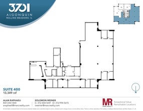 3701 Algonquin Rd, Rolling Meadows, IL à louer Plan d’étage– Image 1 sur 11